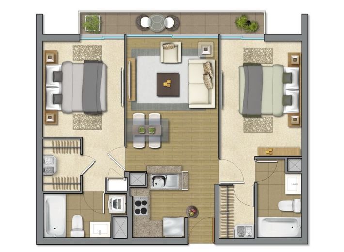 ventajas departamento mariposa