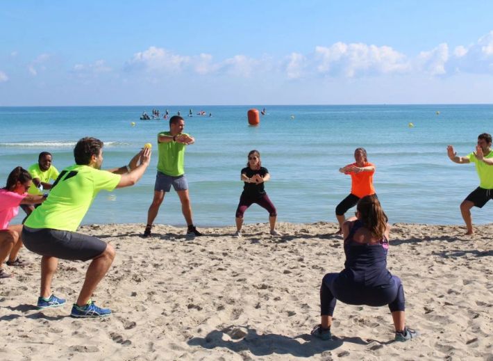 actividades recreativas playa