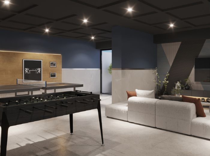 area comun sala juegos proyecto aramaburu park tale inmobiliaria